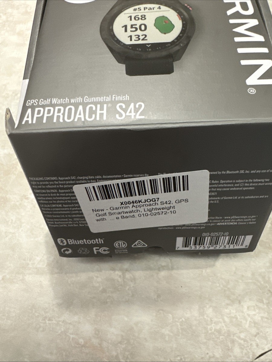 GARMIN - 【新品未使用品】GARMIN ガーミンApproach S42 Black Approach S42 | スマートウォッチ | Garmin 日本