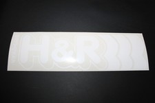 H&R HR Fahrwerk Federung Suspension Aufkleber Decal Sticker Kleber Autocollan cw