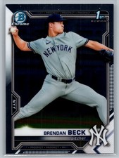 2021 Bowman Draft Brendan Beck Chrome   BDC-118