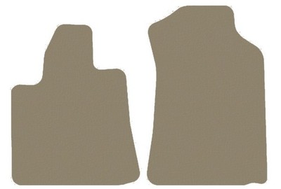 Basic Front Fußmatten Beige für Toyota Tundra II 2007-2021 Automatten