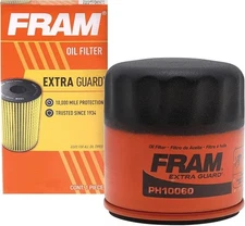 FRAM Extra Guard PH3614, 10K Mile Change Interval Spin-On Oil Filter