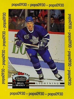 Brian Bradley, Tampa Bay Lightning, 1992, Topps Stadium Club, #163