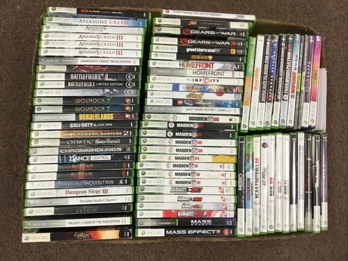 Microsoft XBOX 360 Games - You Pick & Choose + COMBINE SHIPPING ($4.00)