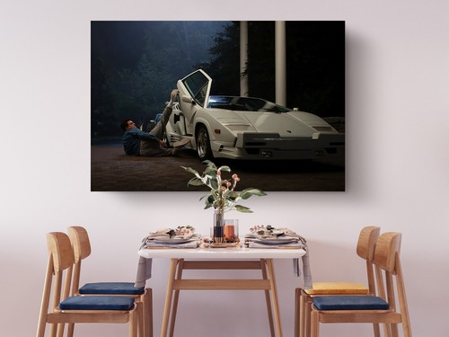 The Wolf of Wall Street Crawling to Lambo Scene Canvas - Canvas Wall Decor - Picture 6 of 8