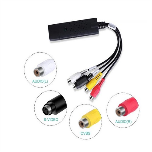 USB 2.0 Audio Video VHS VCR to DVD Converter Capture Card Adapter Digital For LT - Photo 8/12