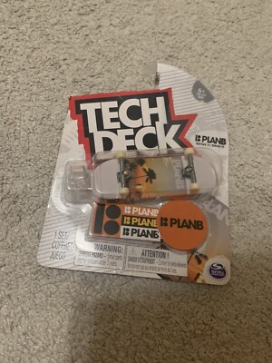 Tech Deck Plan B Series 11 Fingerboard Skateboard Palm Tree Tropical Ultra Rare 