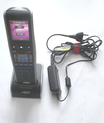 RTI Remote Control w/ T2-C Universal System Controller Docking Station & Adapter