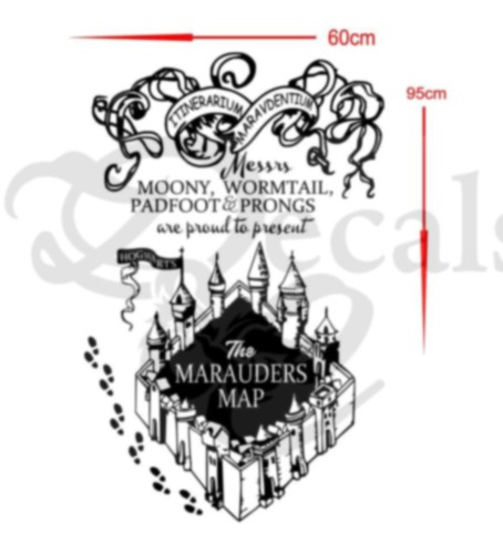 Harry potter Fun Kids Magical Bedroom Boys/Girls Wall Art Sticker/Decal - Picture 6 of 10