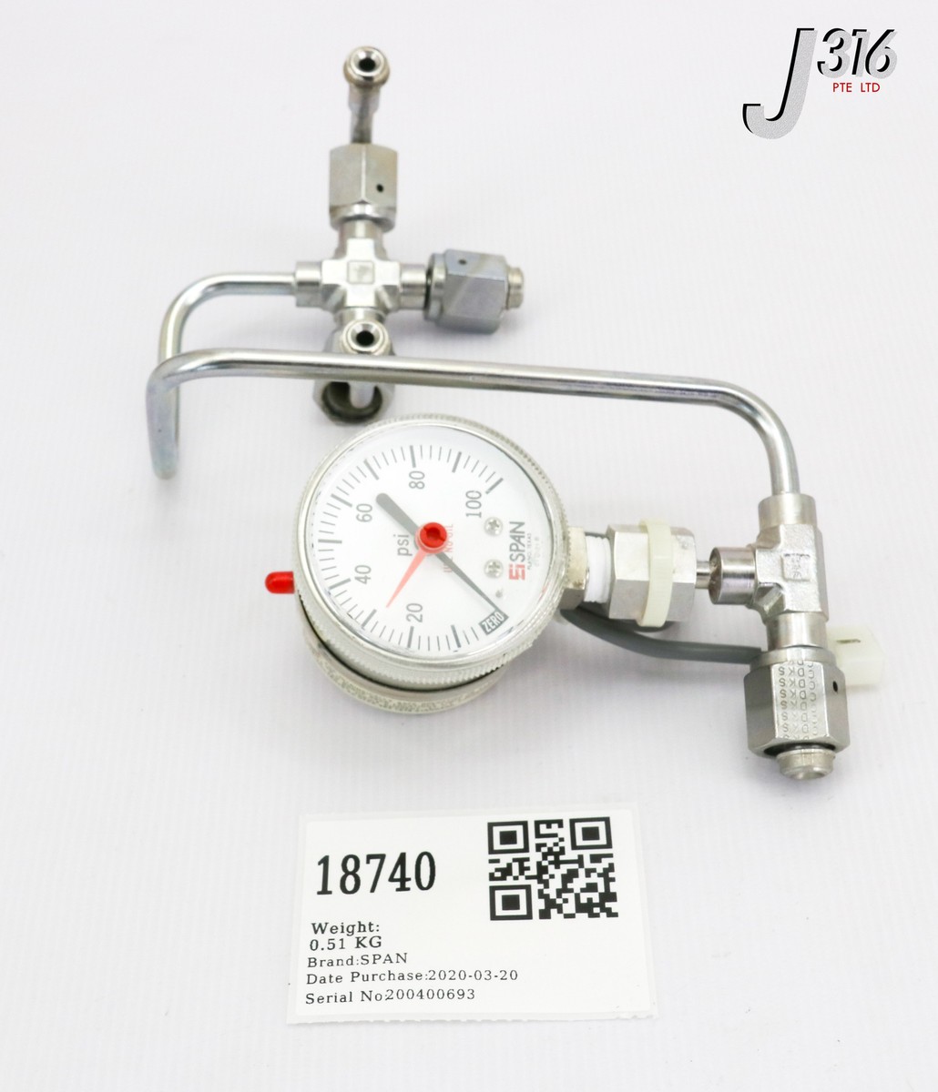 18740 SPAN PRESSURE GAUGE IPS 122 TYPE 1 W/ ASSY 01-0121-B | eBay