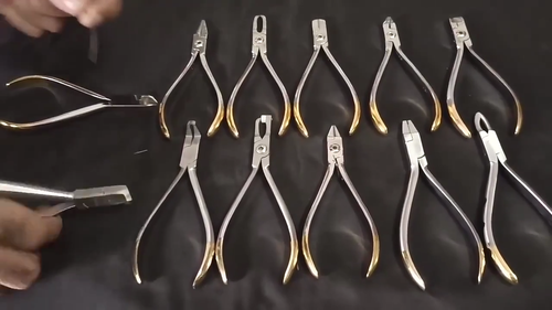 Dental Orthodontic Plier Distal End Cutter Plier Ligature Cutter Band Removing - Video 1 of 1