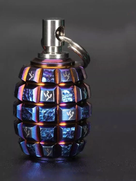 EDC Titanium Alloy Knife Lanyard Bead Parachute Cord DIY Clean Ear Wax Tool - Image 2 of 4