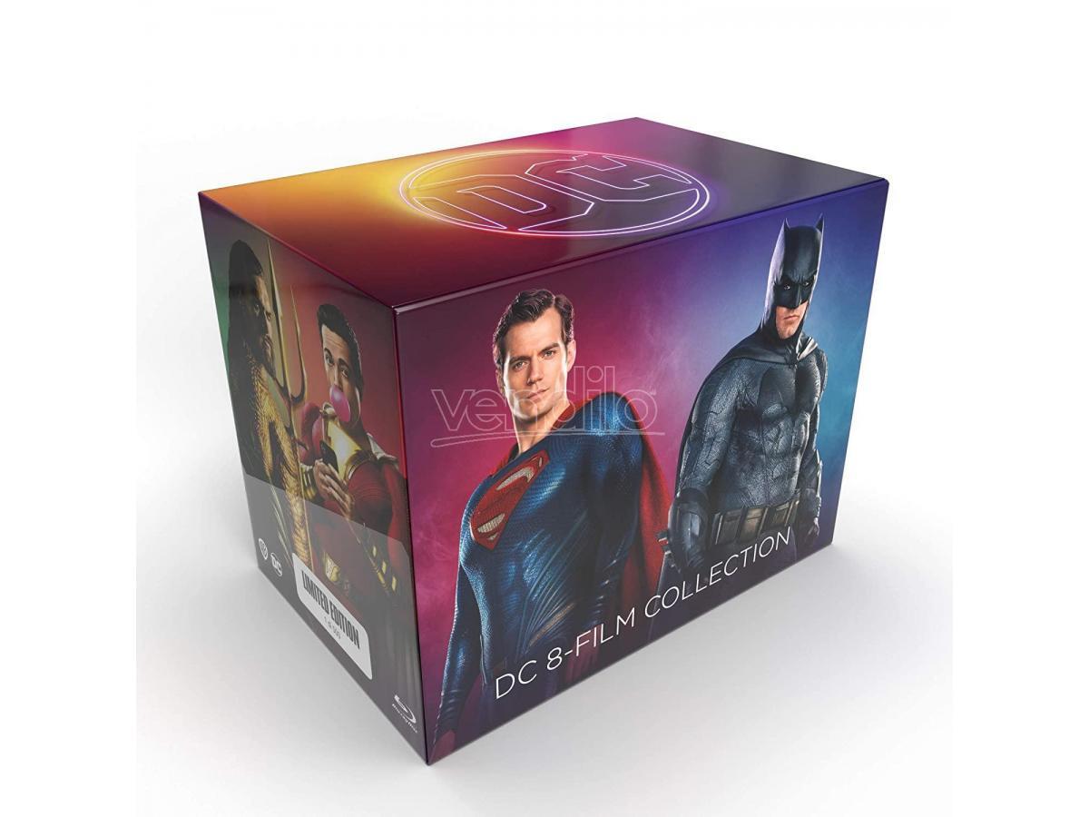 DC Comics Cofanetto da Collezione 8 Film Blu-Ray Warner Bros.