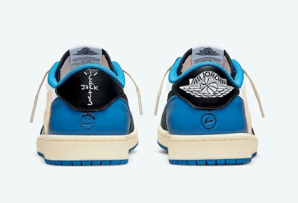 DM7866-140 Travis Scott White Blue daily Fashion DM7866-140 Travis Scott White Blue daily Fashion