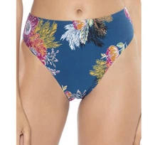 Soluna Swim Over the Moon High Leg High Rise Bikini Bottoms SZ M NWOT