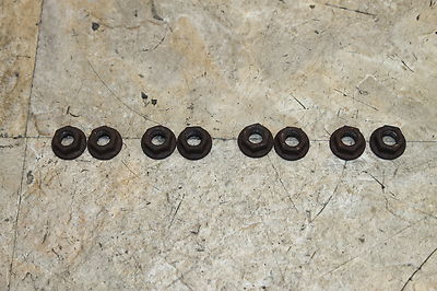 88-90 KAWASAKI NINJA ZX10 ZX 1000 B OEM HEADER MOUNTING NUTS BOLTS