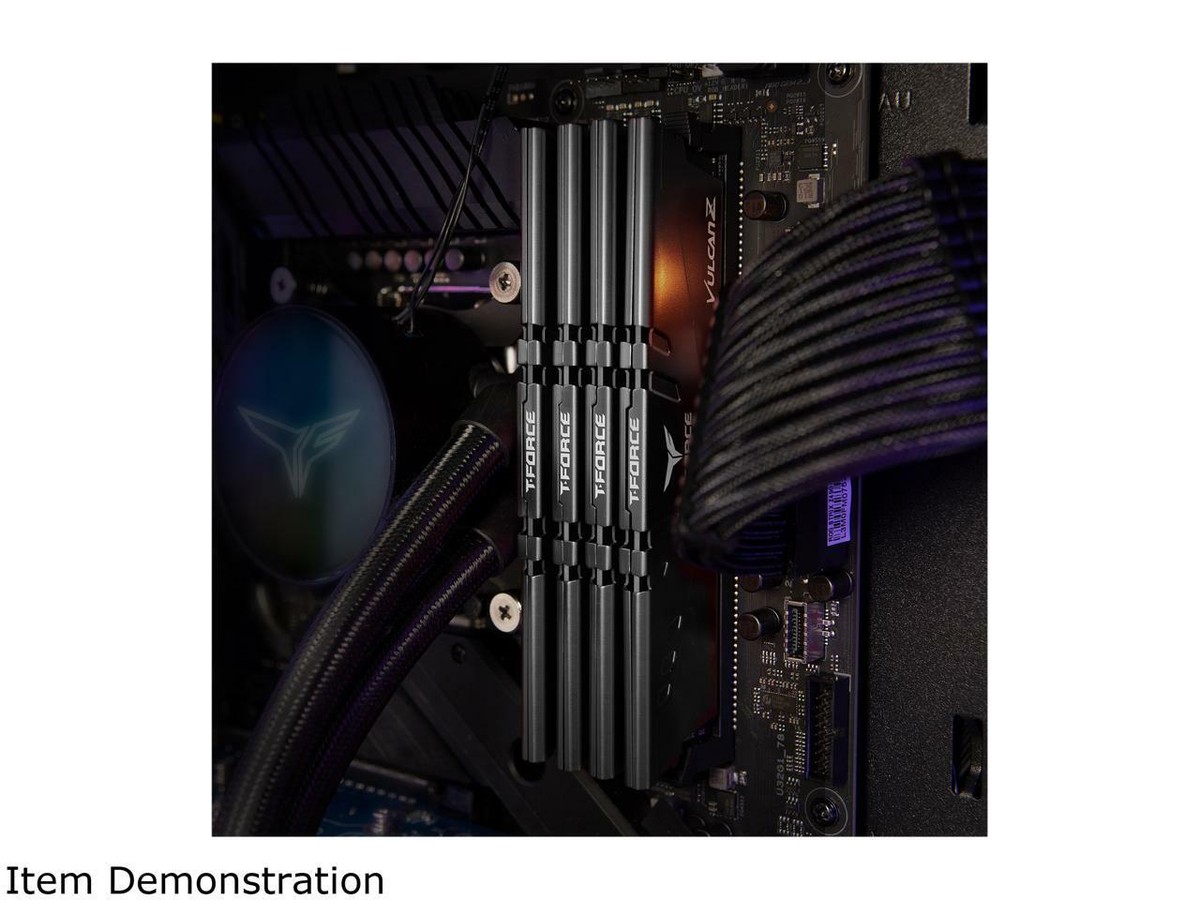 Team T-Force Vulcan Z 32GB (2x 16GB) DDR4 Gaming Memory - Gray for