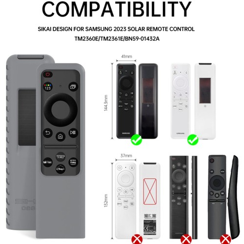 Remote Control Protective Case for Samsung SolarCell 2023 TM2360E BN59-01432A - Picture 17 of 24