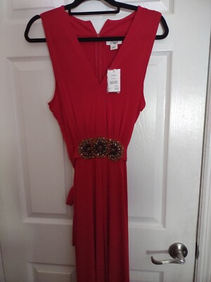 Cato Retailer Cato Plus Size Jumpsuits Cato Red Jumpsuit XL