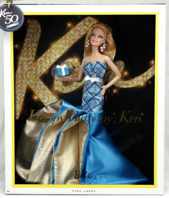 Mattel Barbie Collector Happy Birthday Ken Glamour Doll