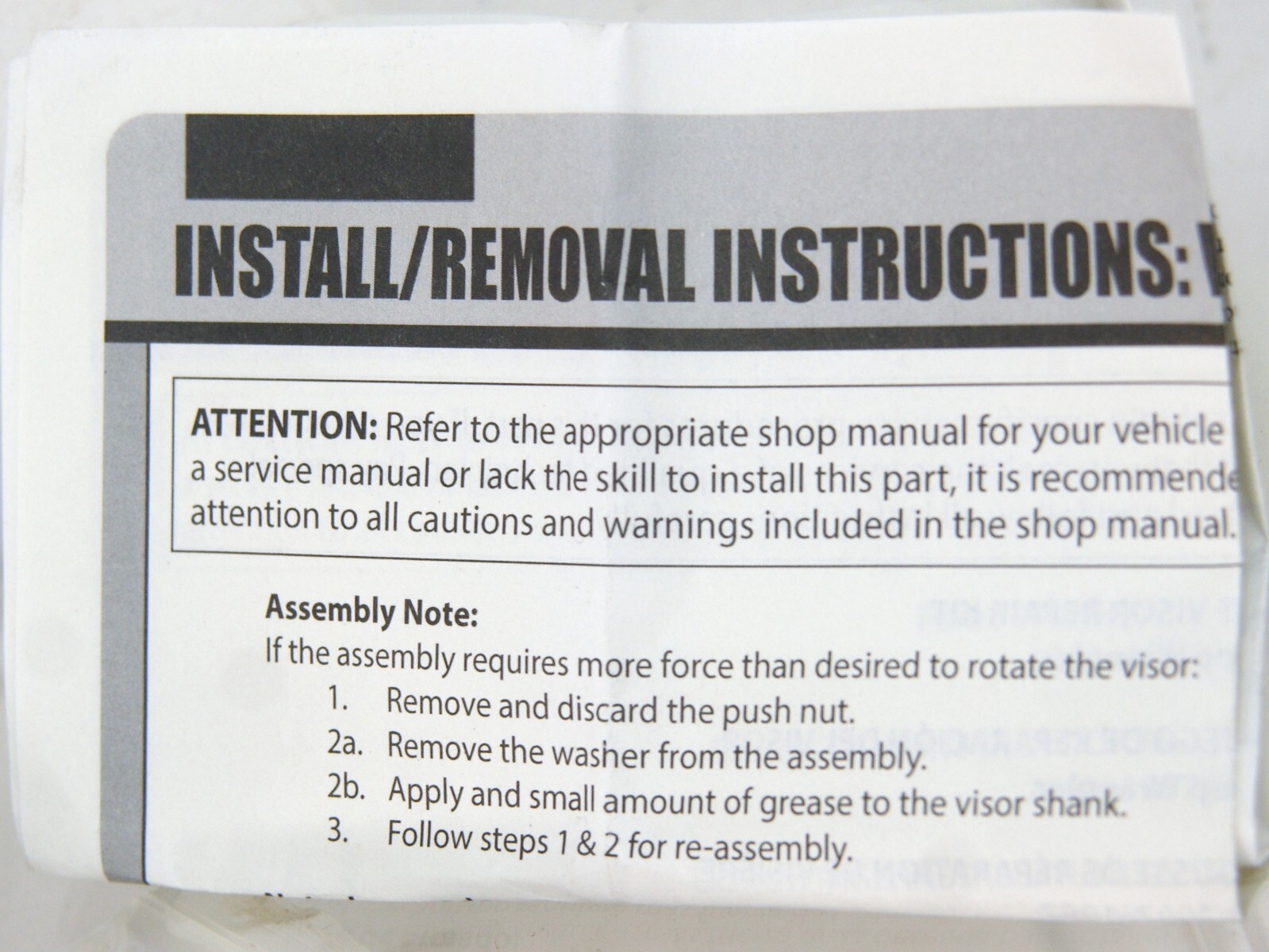 for Jeep Wrangler Left Sun Visor Repair Kit Dorman OE Solutions