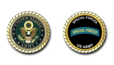 US Army Special Forces Tab Challenge Coin