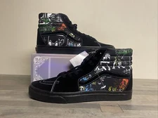 Vans x Disney Sk8-Hi Disney 100 Villains Black VN000BW7BMB Shoes Men's Size 12