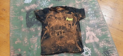 Mens Size M Zombie Apocalypse OOAK Comedy Halloween Goth Shirt - Picture 8 of 9