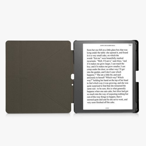 Étui rabattable simili cuir pour Amazon Kindle Scribe - Photo 4/9