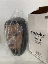 Celebrity Whitney Mannequin Up to 19" 100% Brown Human Hair Head Hair Stylist