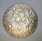 VINTAGE S. KIRK & SON STERLING SILVER #233 REPOUSSE FOOTED SERVING BOWL — photo 2