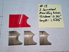 3 - High Speed Steel Molding / Moulding Knives 