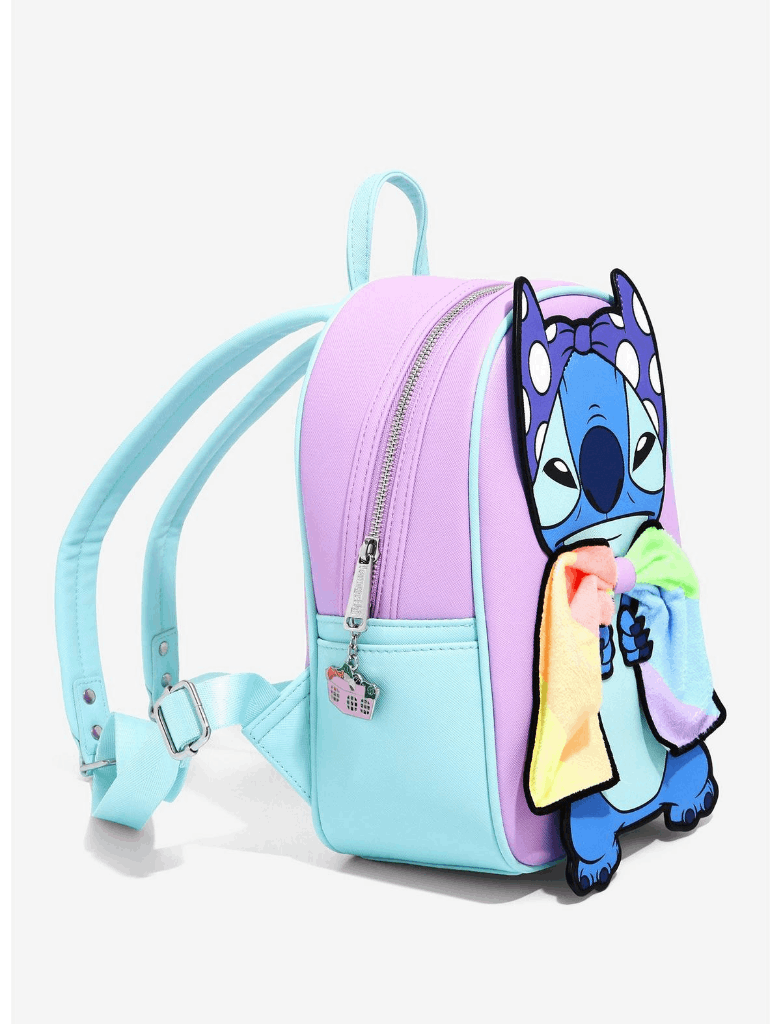 Loungefly Super Stitch Rainbow Cape Mini Backpack and Laundry Basket Car… Loungefly Stitch Laundry w/ Rainbow Cape | Mercari main image 4