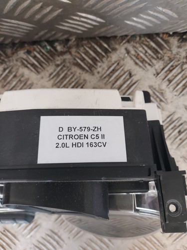 Bloc Compteur - CITROËN C5 II (2) (X7) 2.0L HDI 160CV - Réf 9666330580 - Picture 2 of 4