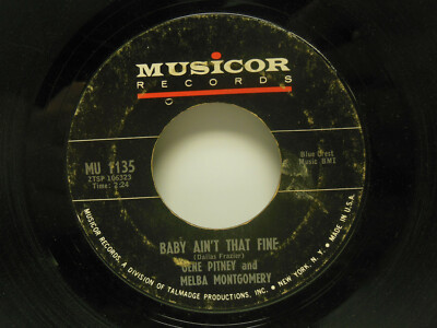 Gene Pitney'' Everybody Knows But You & Me / Baby, Aint That Fine, 45 RPM, EX