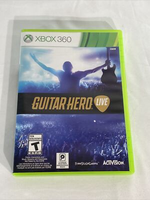 Pack Guitare Guitar Hero Live Pour Xbox 360 - Contrôleur Seulement (sans Jeu) - Neuf Scellé