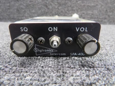 SPA-400 Sigtronics Panel Mounted Intercom (Gold Case and Black Plate) (12-24V)