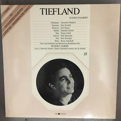 D'ALBERT: Tiefland - Schech /Aldenhoff - Albert (3-LP-Box Melodram MEL 418 / NM)