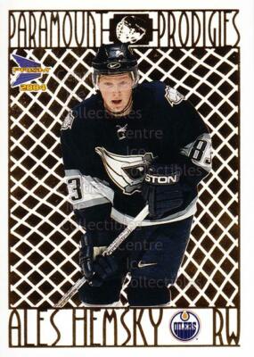 2003-04 Pacific Prism Paramount Prodigies #10 Ales Hemsky