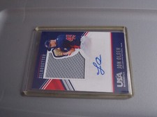 2018 Panini Stars & Stripes Signatures Jerseys Jon Olsen #12  Auto, MEM, 100/199