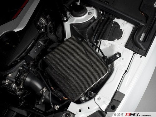 ECS - Carbon Fiber ECU Cover for Audi B9 S4/S5/RS5 - Picture 4 of 12