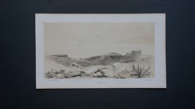 Capernaum - Anonymous Original Lithograph - Mid 19th Century
