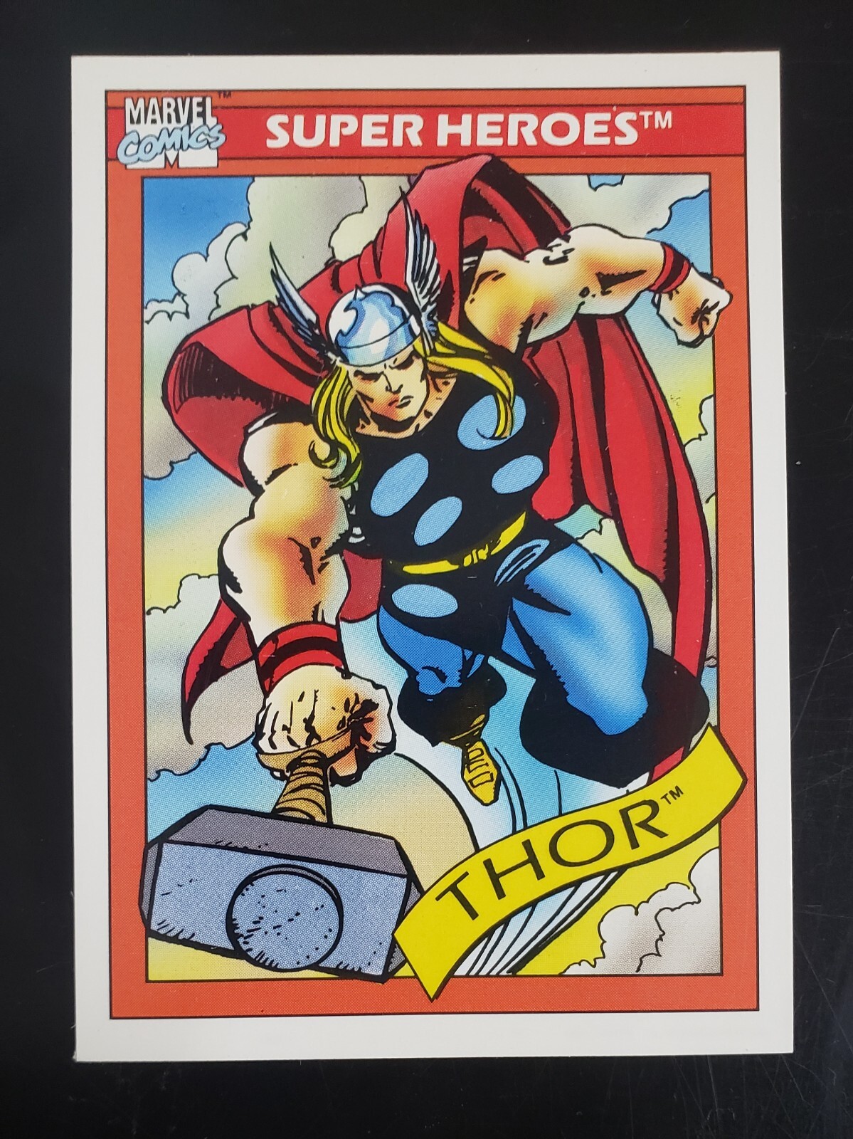 1990 Impel Marvel Universe #18 Thor NMNT