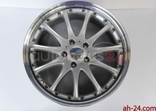 Hartge 19 X 9 Et46 5120 Silver W Polish Wheel Original Oem For E36 E46