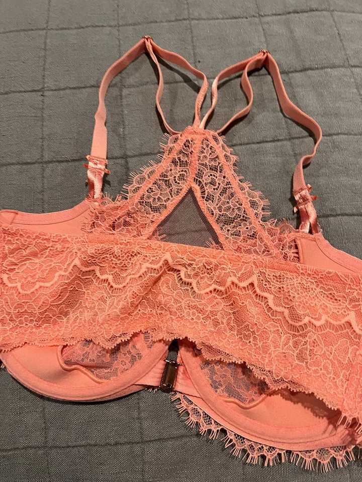 Reggiseno Victoria’s Secret Dream Angels LOTTO 34DD push up senza imbottitura sexy nuovo VS - Immagine 2 di 4
