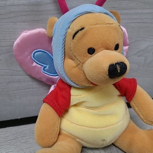 Schmetterling Pooh Disney Store Mini Sitzsack 8" Winnie Puuh Ostern 2000 ohne Etikett - Bild 2 von 4