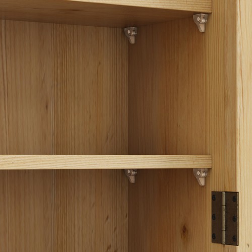 Glass Door Wall Cabinet With Three Tiers of Storage With Towel Rack - Picture 26 of 34