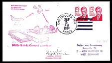 1984 LANDING DISCOVERY STS-41D - WHITE SANDS GROUND TERMINAL - SIGNED (ESP#2931)