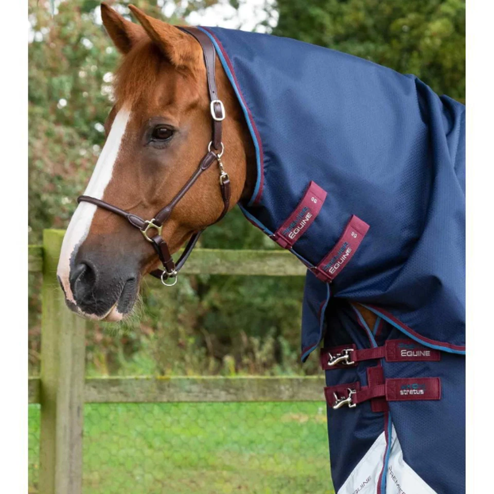 Premier Equine Akoni 0g Turnout Rug With Classic Neck Cover Navy - Image 4 of 4
