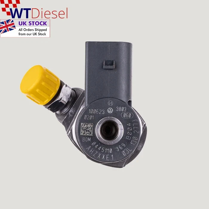 X4 0445110369 BOSCH DIESEL FUEL INJECTOR AUDI SEAT SKODA VW 2.0TDI - Image 3 of 4