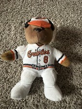 Cal Ripken Jr Baltimore Orioles 8 MLB Plush Bears Beanie forever Collectibles